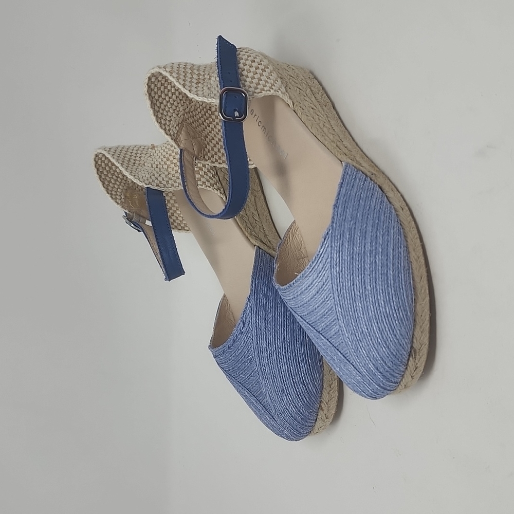 Eric Michael Cassidy Espadrilles Blue Size 8